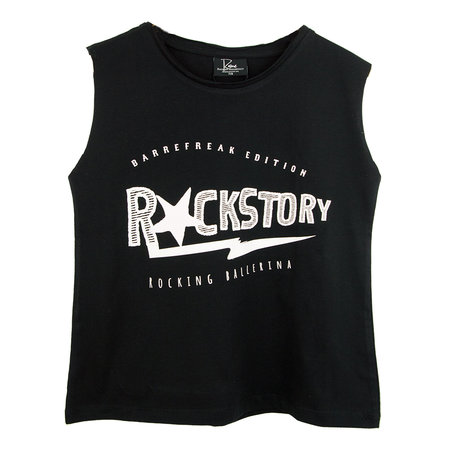 GIRLS MUSCLE TEE : ROCKSTORY - - MAG NIET MEER RETOUR