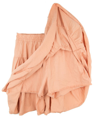 JERSEY SKIRT & INNERSHORT PEACH