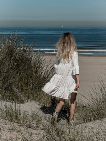 JERSEY BEACHDRESS BLACK
