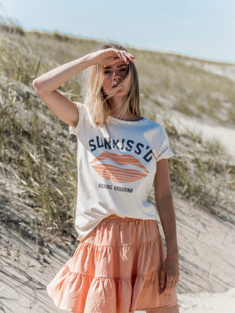 JERSEY SKIRT & INNERSHORT PEACH