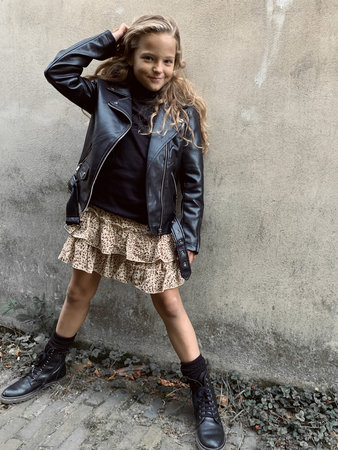 GIRLS BELT BIKER EIGEN NAAM