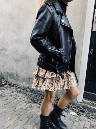 GIRLS BELT BIKER EIGEN NAAM