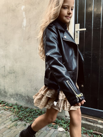 GIRLS BELT BIKER EIGEN NAAM