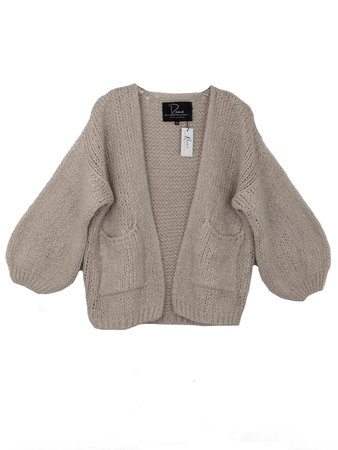 MOHAIR VEST - BEIGE