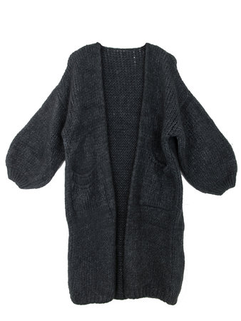 LANG MOHAIR VEST - ANTRA