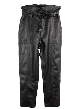 7/8 LEATHER WAIST PANTS + BELT