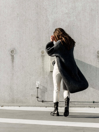 LANG MOHAIR VEST - ANTRA