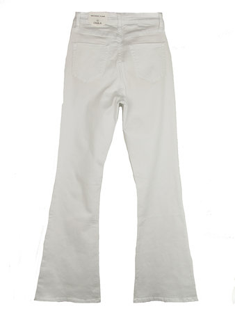 WHITE SKINNY FLARE