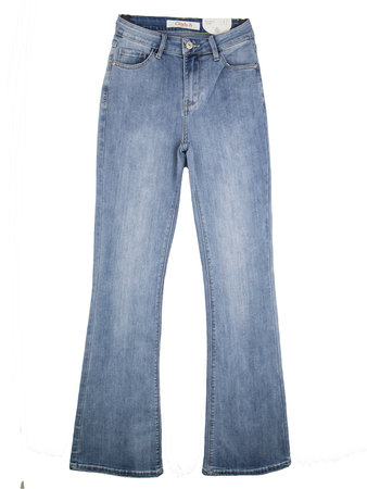 LIGHT BLUE SKINNY FLARE