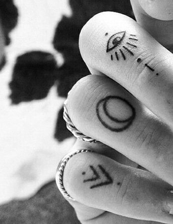 SUN, MOON, STARS EYES...TATTOOS