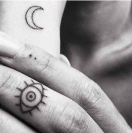 SUN, MOON, STARS EYES...TATTOOS