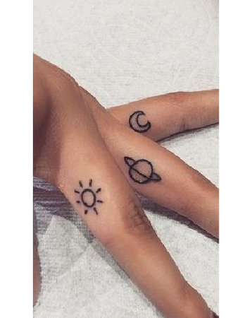 SUN, MOON, STARS EYES...TATTOOS
