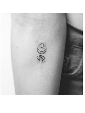 SUN, MOON, STARS EYES...TATTOOS