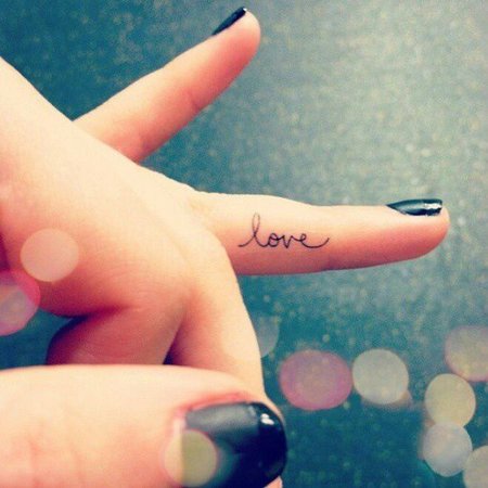 TINY (finger) TATS