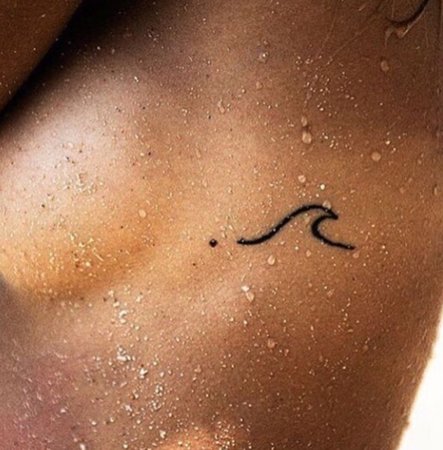 WAVES + PALM TREES TATTOOS