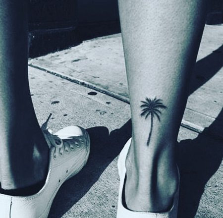 WAVES + PALM TREES TATTOOS