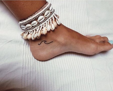 WAVES + PALM TREES TATTOOS