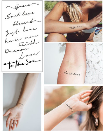 FINE HANDWRITTEN TATTOOS