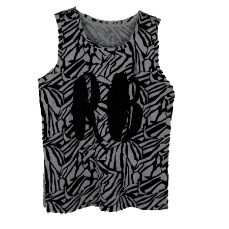 MUSCLE : ZEBRA GREY - MAG NIET MEER RETOUR