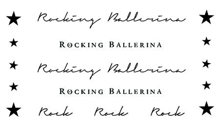 #1 ROCKING BALLERINA TATS