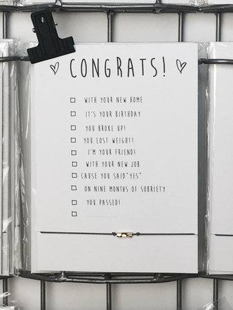 WISH CARD CONGRATS!