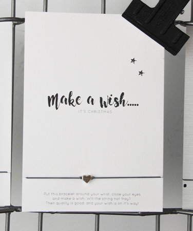 WISH CARD MAKE A WISH - CHRISTMAS
