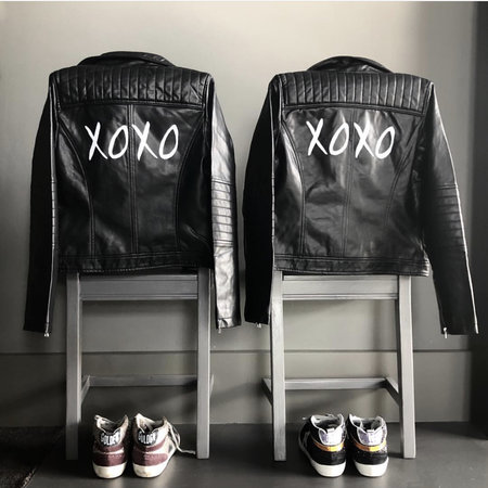 GIRLS BIKER EIGEN NAAM
