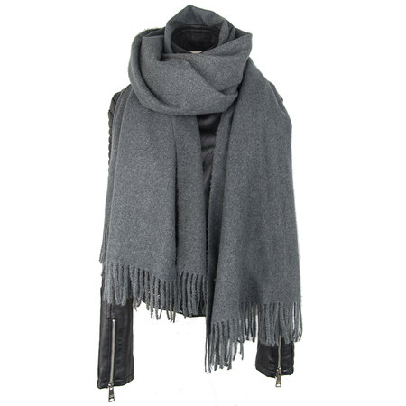 CASHMERE SHAWL ; 100% SCHEERWOL ANTRA