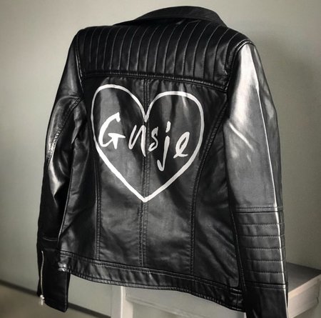 GIRLS BIKER EIGEN NAAM