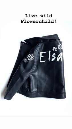 GIRLS BIKER EIGEN NAAM