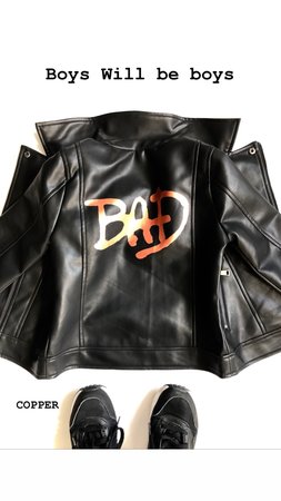 GIRLS BIKER EIGEN NAAM