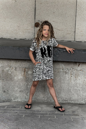 GIRLS ZEBRA DRESS