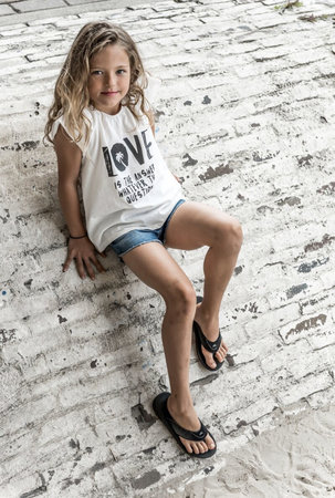 GIRLS DENIM SHORT