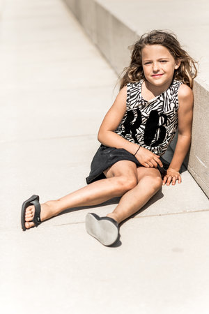 GIRLS MUSCLETEE : ZEBRA GREY - MAG NIET MEER RETOUR