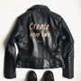 CUSTOMIZED BIKER JACKET