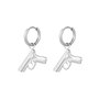 EARRINGS - DRESS TO KILL - SILVER