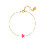 BRACELET - WITH STAR - PINK