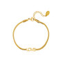 ARMBAND - EENVOUDIGE LIEFDE - GOUD