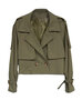 BRITT KORTE TRENCHCOAT KAKI