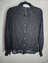 BLOUSE KANT ZWART